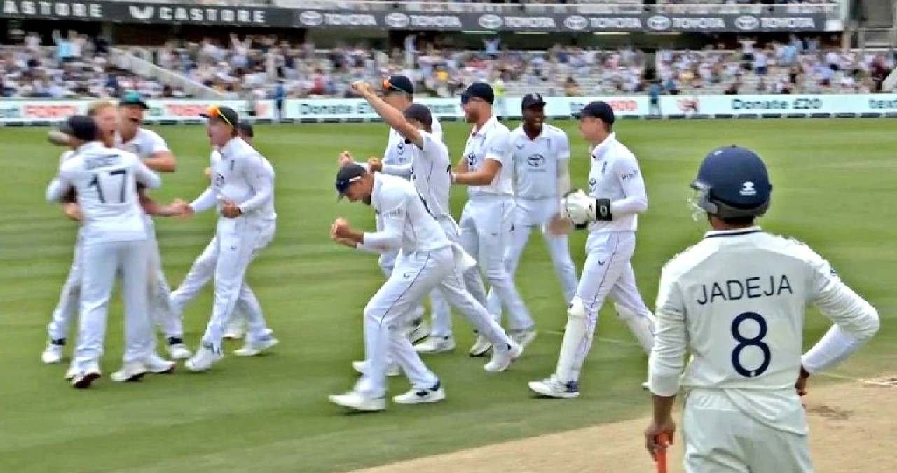Even Ravindra Jadeja's unbeaten fight and the struggle of Rahul-Pant could not give India a historic victory at Lord's.