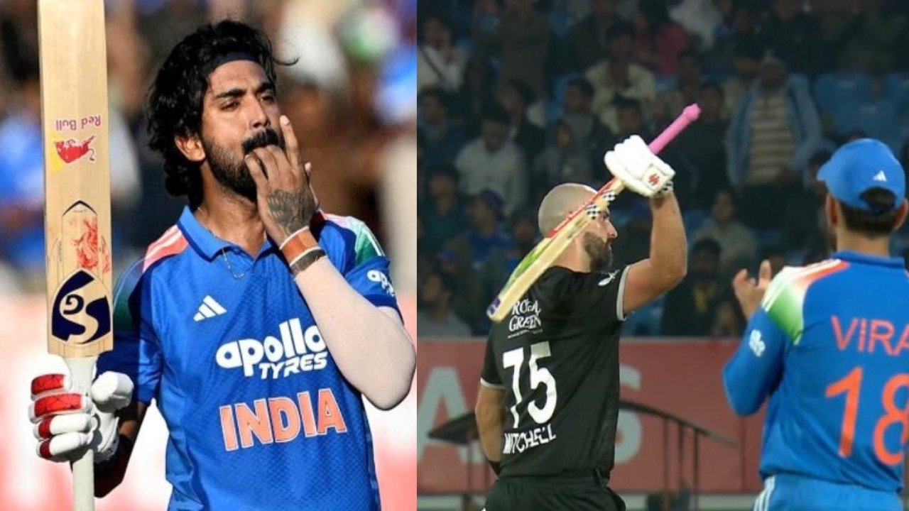 Rahul's fighting century was overshadowed by Mitchell's storm, as the series is now tied at 1-1.